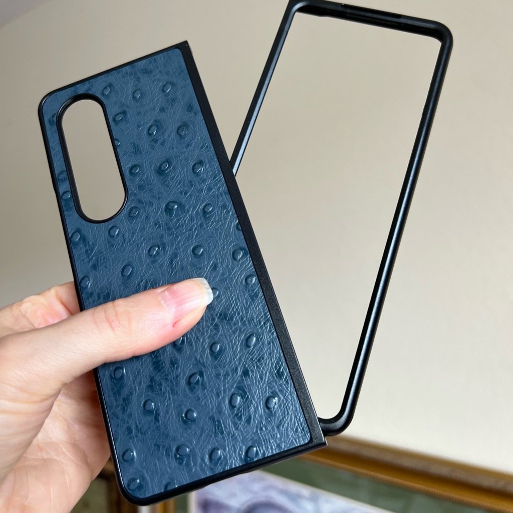 For Samsung Galaxy Z Fold 4 5gZ Fold4 5g Genuine Leather Phone Case For Samsung Galaxy Z Fold 4 5gZ Fold4 5g Genuine Leather Phone Case